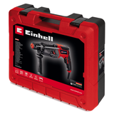 Ciocan rotopercutor Einhell TE-RH 950 5F, 950 W, cutie de viteze cu 2 trepte, rezistenta la impact 3 J, suport SDS Plus, capacitate de gaurire 28 mm in beton, opritor de adancime de gaurire, livrat intr-o cutie