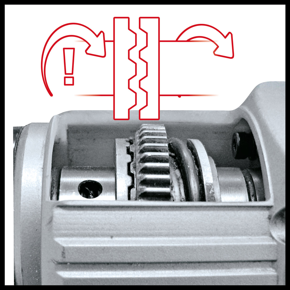 Ciocan rotopercutor Einhell TC-RH 800 4F, 800 W, 2,6 Jouli, gaurire + gaurire cu percutie + daltuire cu/fara fixare, mecanism pneumatic de impact, SDS-Plus, blocare continua, incl. E-box