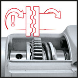 Ciocan rotopercutor Einhell TC-RH 620 4F, 620 W, mecanism pneumatic de impact, viteza de impact 5.200 rpm, rezistenta la impact 2,2 J, gaurire cu percutie, gaurire, daltuire cu/fara fixare, SDS-Plus, incl. geanta