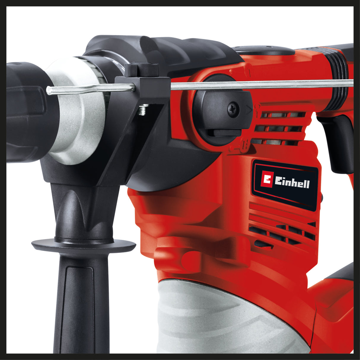 Einhell TC-RH 1600 fúrókalapács, 1600 W, 4 J, fúrás/ütvefúrás/vésés reteszeléssel + anélkül, pneumatikus ütőszerkezet, SDS-plus tokmány, túlterhelés elleni védelem
