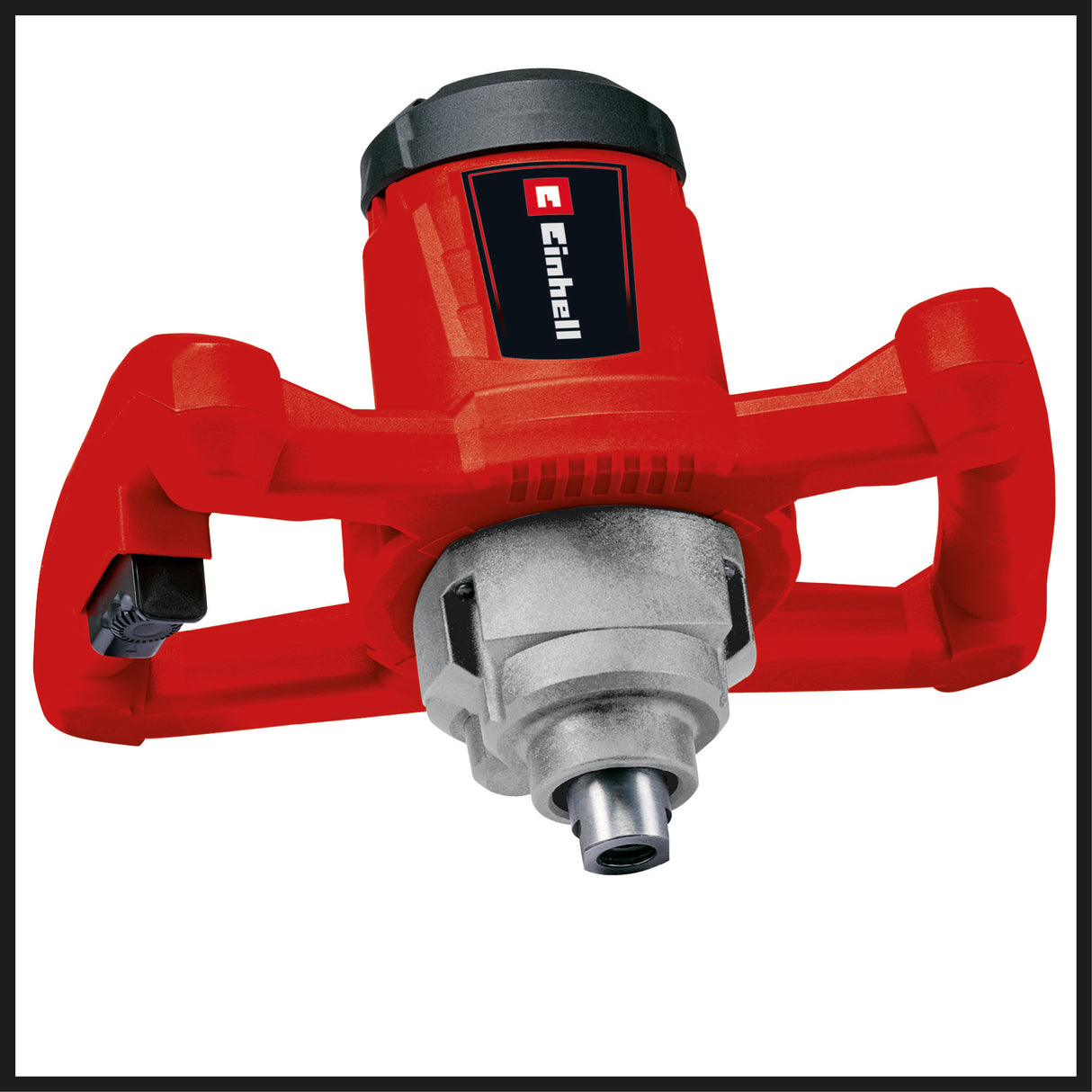 Einhell TC-MX 1200 E festék- és habarcskeverő/keverőgép, 1200 W, 680 perc-1, kompakt, 1 sebességes készülék viszkózus anyagok keveréséhez, elektronikus sebességszabályozás, ergonomikus fogantyúk, M14 menet, keverővel együtt M-hez