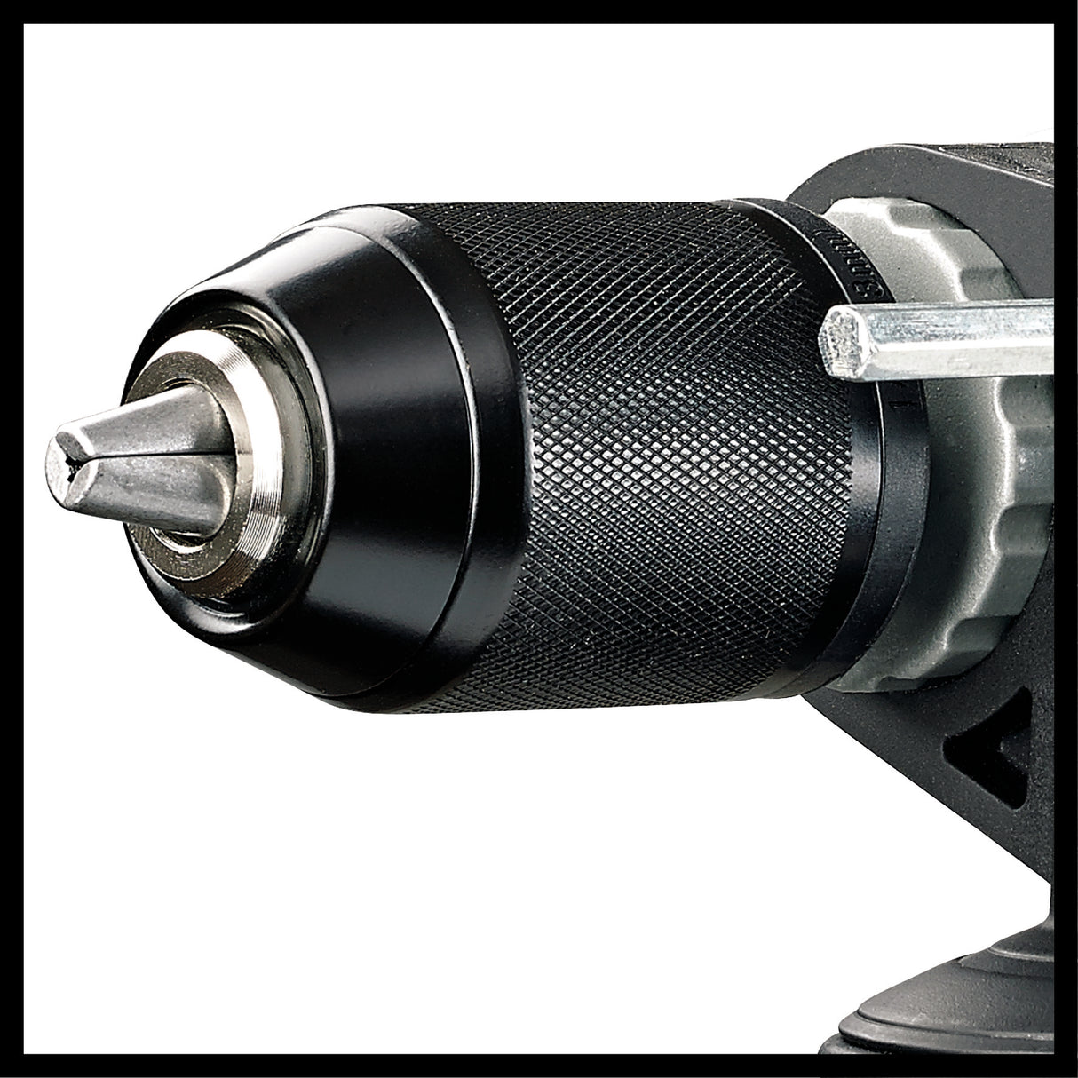 Einhell TE-ID 650 E ütvefúró, 650 W, minőségi fém tokmány, mindkét irányú forgás, mélységütköző fém fúrásához, "press&amp;lock" tengelyreteszelés