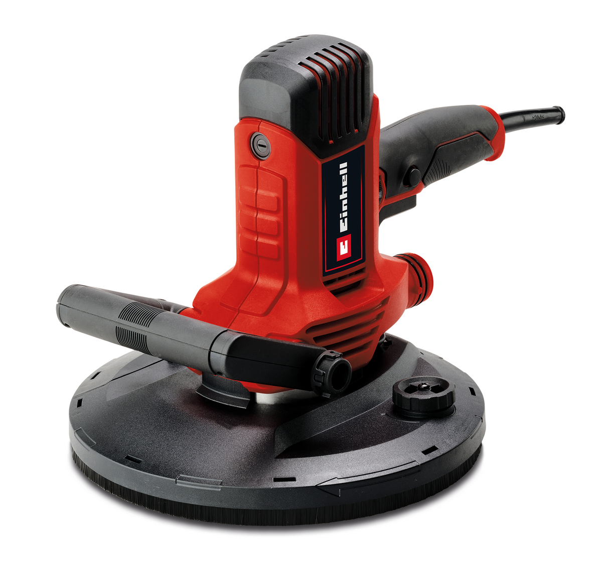 Einhell TC-DWS 225 fal-/gipszkartoncsiszoló (1220 W, csiszolókorong kefegyűrűvel, beépített porelszívás, 6 db 225 mm átmérőjű csiszolópapírral)