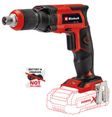 Surubelnita pentru gips-carton pe acumulator Einhell TE-DY 18 Li-Solo Power X-Change (litiu-ion, 18 V, 4000 rpm, opritor de adancime, functionare continua, fara acumulator sau incarcator, in cutie electronica