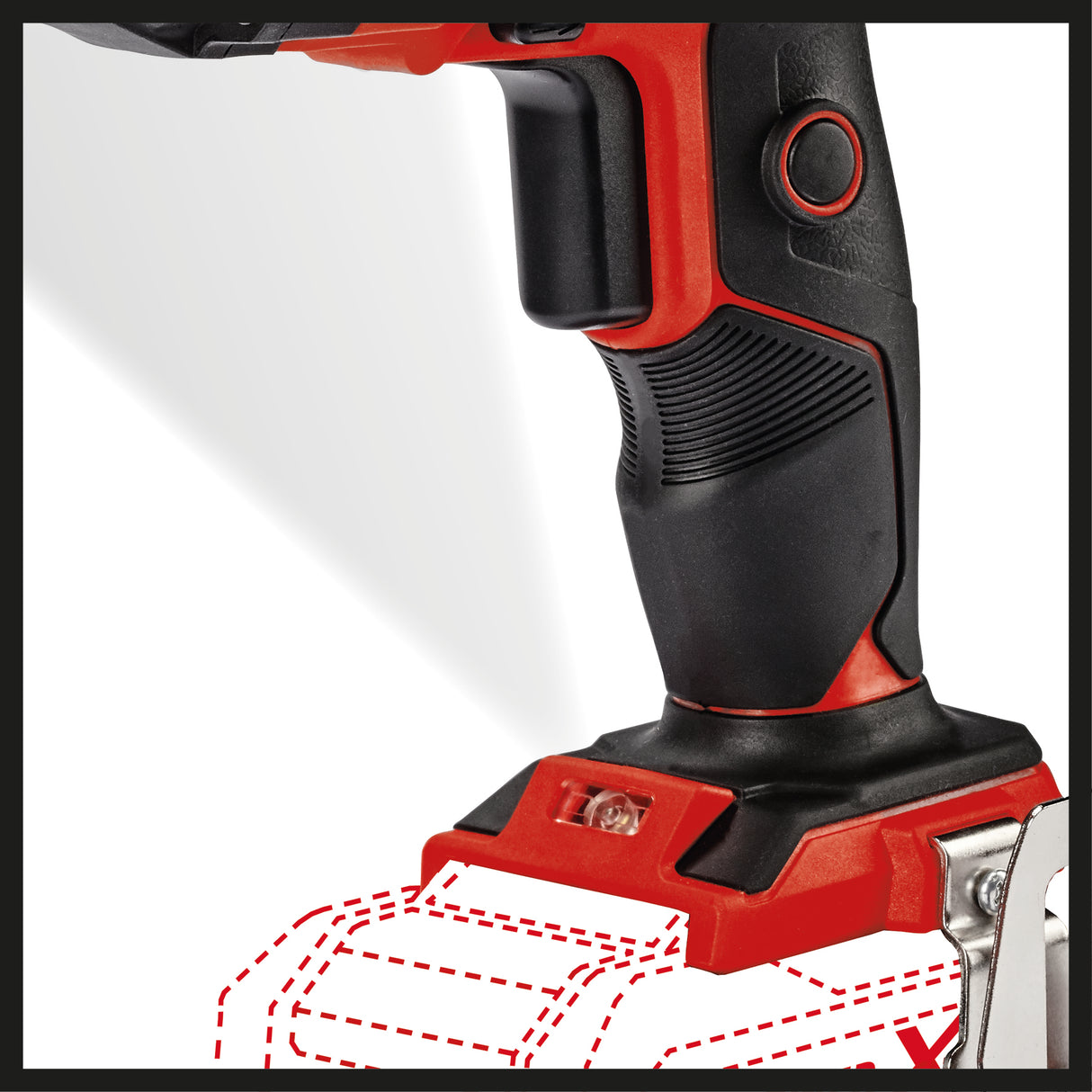 Surubelnita pentru gips-carton pe acumulator Einhell TE-DY 18 Li-Solo Power X-Change (litiu-ion, 18 V, 4000 rpm, opritor de adancime, functionare continua, fara acumulator sau incarcator, in cutie electronica