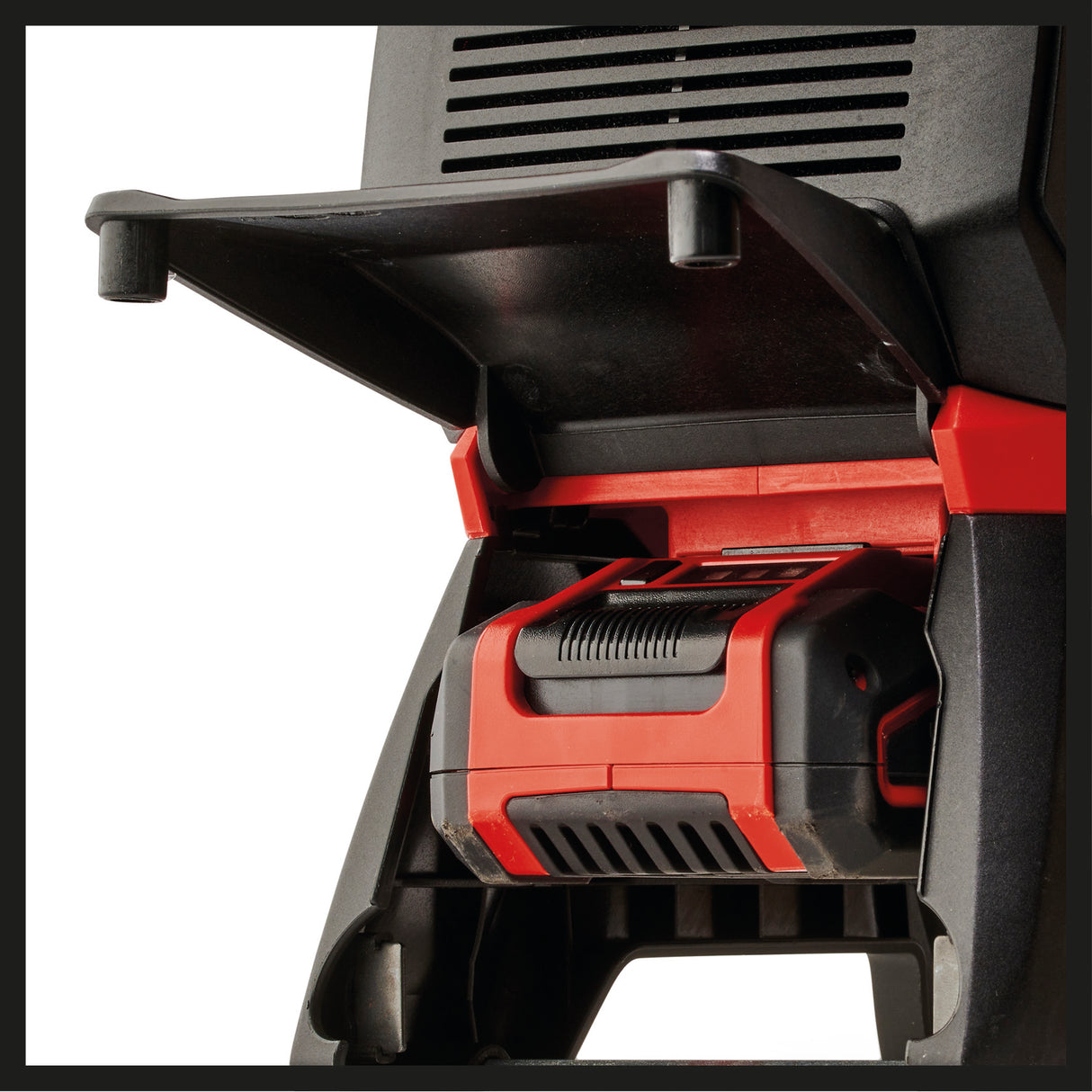 Pistol de vopsit  pe acumulator Einhell TE-SY 18/90 Li-Solo Power X-Change (18 V, debit 1000 ml/min, recipient 1200 ml, raport aer/vopsea reglabil, incl. accesorii, fara acumulator