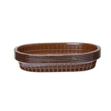 Cos de paine oval, Hendi, Maro, 6 buc, 275x175x(H)38mm