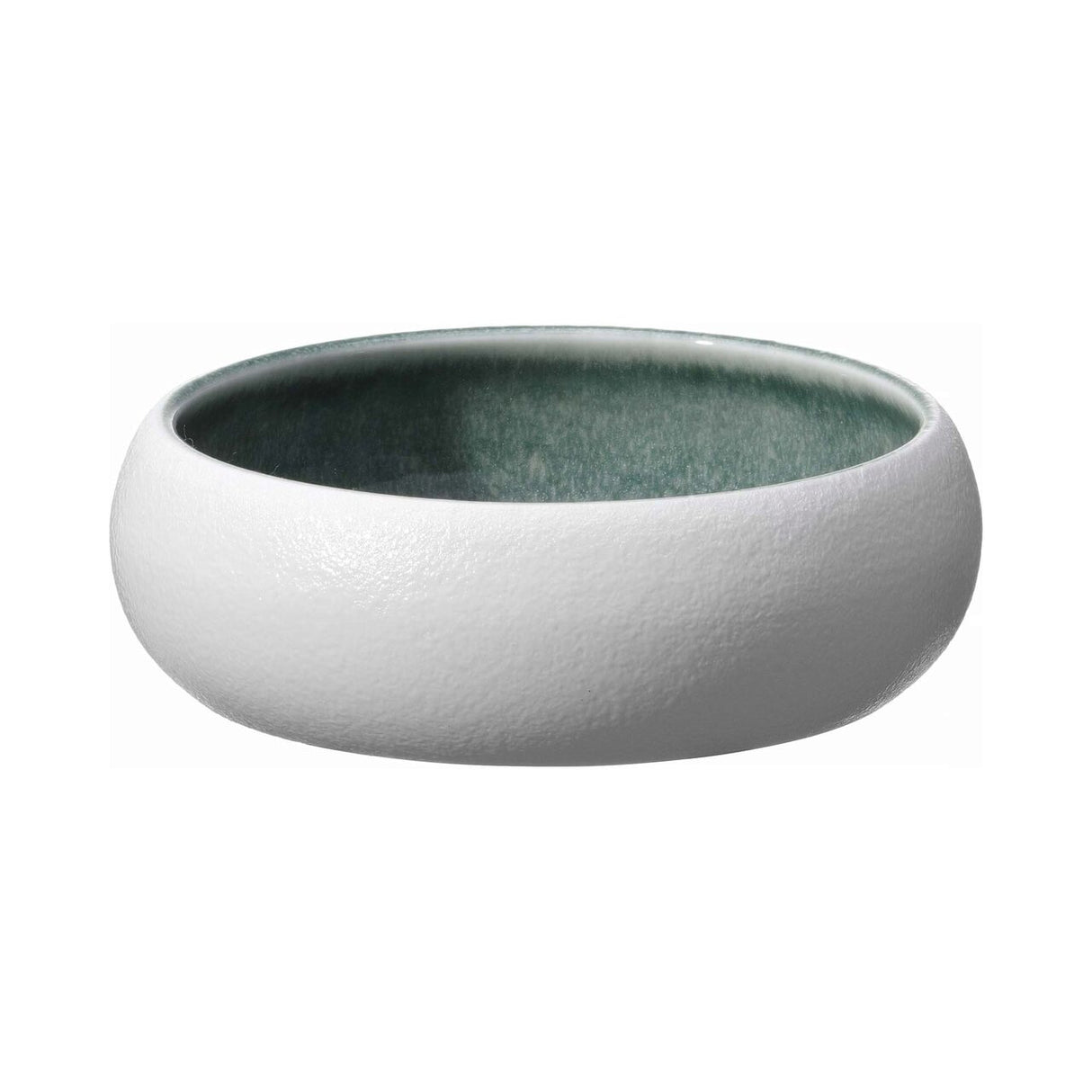 Bol Goro White Green 140 mm, 450 ml Fine Dine