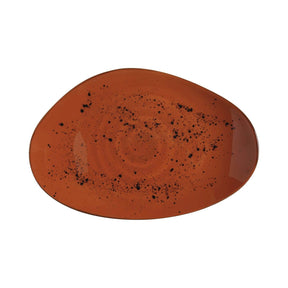 Farfurie în formă organică Dahlia 350x210 mm Fine Dine