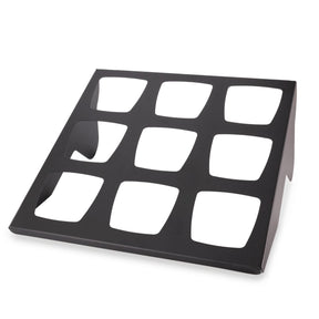 Display Skiatos Black Buffet pentru 9 boluri, 467x435x(H)210 Fine Dine