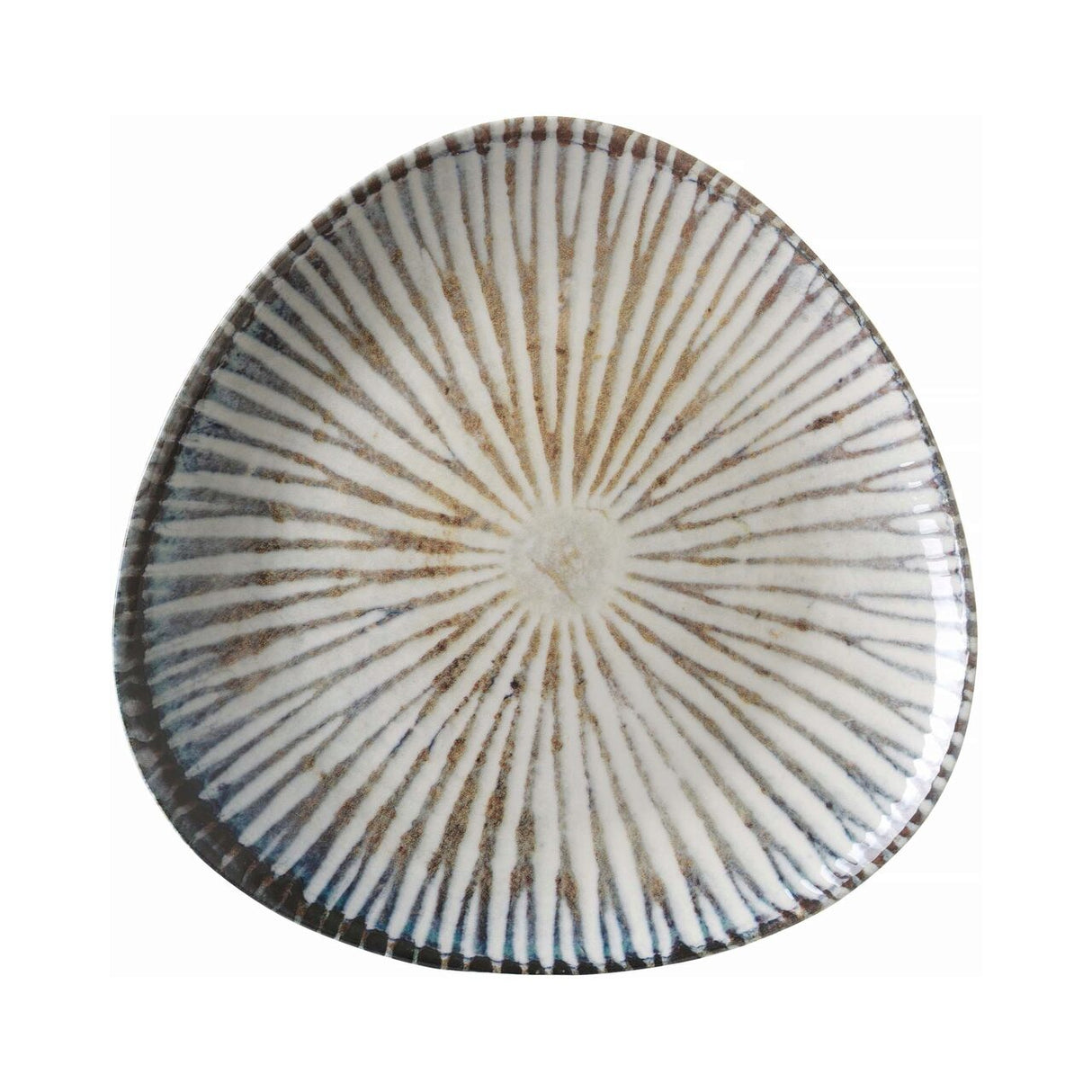 Farfurie triunghiulara AMMONITE 260 mm Fine Dine