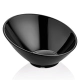 Bol înclinat din melamină, negru, 233x(h)125 mm Fine Dine