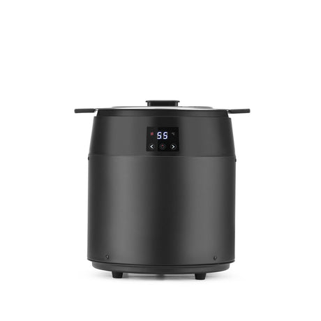 Incalzitor supa Hendi, electric, negru, utilizare fara apa, 40°C - 90°C, 10L, 450w