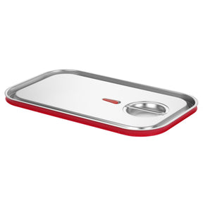 Capac pentru recipiente GN cu margine din silicon, HENDI, Kitchen Line, GN 1/1, 530x325mm