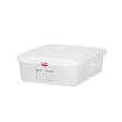 Recipient GN 1/2 din polipropilena, HENDI, GN 1/2, 6,5L, Transparent, 325x265x(H)100mm, Dreptunghiular