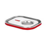 Capac pentru recipiente GN cu margine din silicon, HENDI, Kitchen Line, GN 1/2, 265x325mm