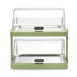 Display racire rolltop verde dublu cu 4 elemente de racire