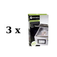 3 x Set 100 pungi vacuum netede 250x350 mm, 2 straturi, 75 microni grosime