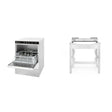 Pachet Masina spalat pahare K40 + Pompa scurgere + Suport inox