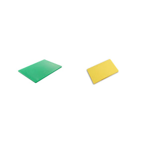 Pachet Tocător verde HACCP 45x30cm + Tocător galben HACCP