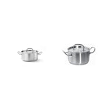 Cratiță capac 4.8L (24cm) + Oală capac 3.5L (20cm)