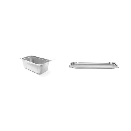 Tavă GN 1/1 100mm (14L) + Tavă GN 1/1 20mm