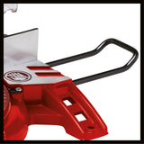 Fierastrau circular cu taiere transversala si unghiulara Einhell TC-MS 2112, max. 1.600 W, 5.000 rpm, lama de Fierastrau cu varf de carbura de inalta calitate, placa rotativa cu reglare a unghiului de 45° stanga/dreapta