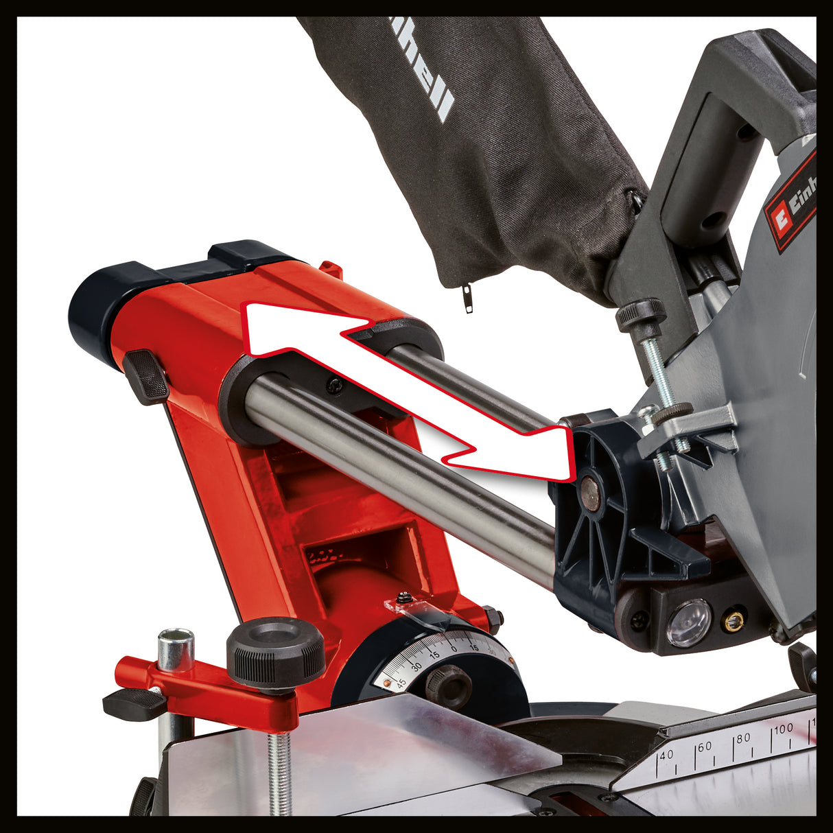 Fierastrau circular cu glisare Einhell TE-SM 2534 (1800W, 5100 1/min, latime maxima de taiere 340mm, inaltime maxima de taiere 90mm, pornire lina, inclusiv lama de Fierastrau HM