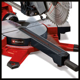 Fierastrau circular cu glisare Einhell TE-SM 2534 (1800W, 5100 1/min, latime maxima de taiere 340mm, inaltime maxima de taiere 90mm, pornire lina, inclusiv lama de Fierastrau HM