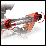 Fierastrau circular cu glisare Einhell TE-SM 2534 (1800W, 5100 1/min, latime maxima de taiere 340mm, inaltime maxima de taiere 90mm, pornire lina, inclusiv lama de Fierastrau HM