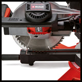 Fierastrau circular cu glisare Einhell TE-SM 2534 (1800W, 5100 1/min, latime maxima de taiere 340mm, inaltime maxima de taiere 90mm, pornire lina, inclusiv lama de Fierastrau HM