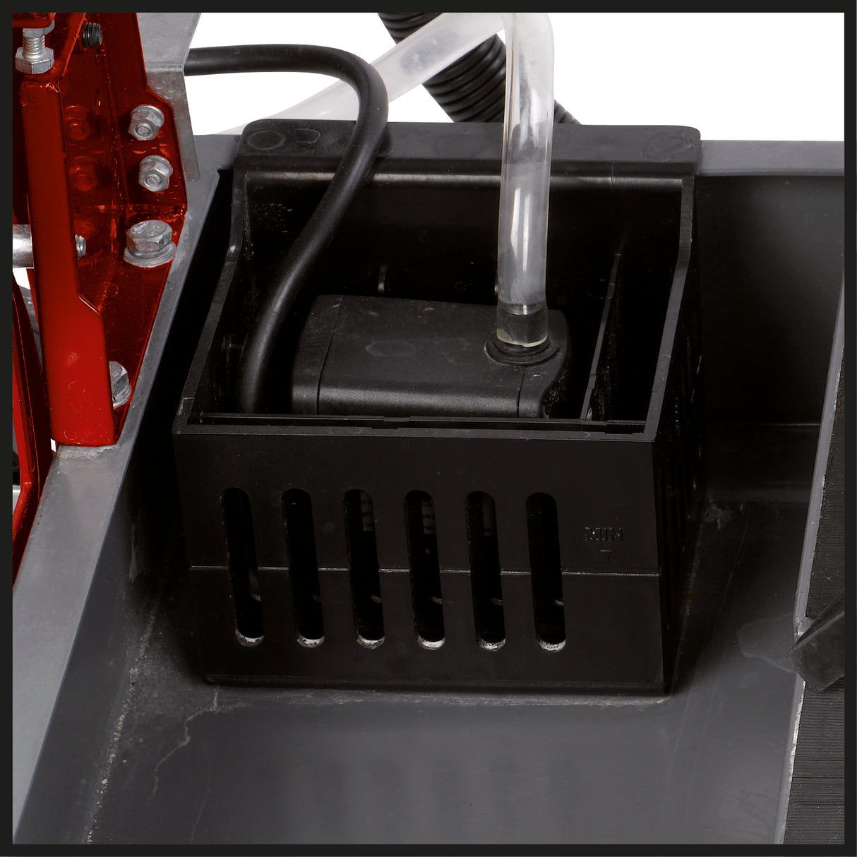 Masina de taiat placi radiale Einhell TE-TC 620 U, 800 W, lungime de taiere extra-lunga, cadru de baza robust pliabil, roti/maner de transport, ghidaj motor cu rulmenti cu bile in 6 directii