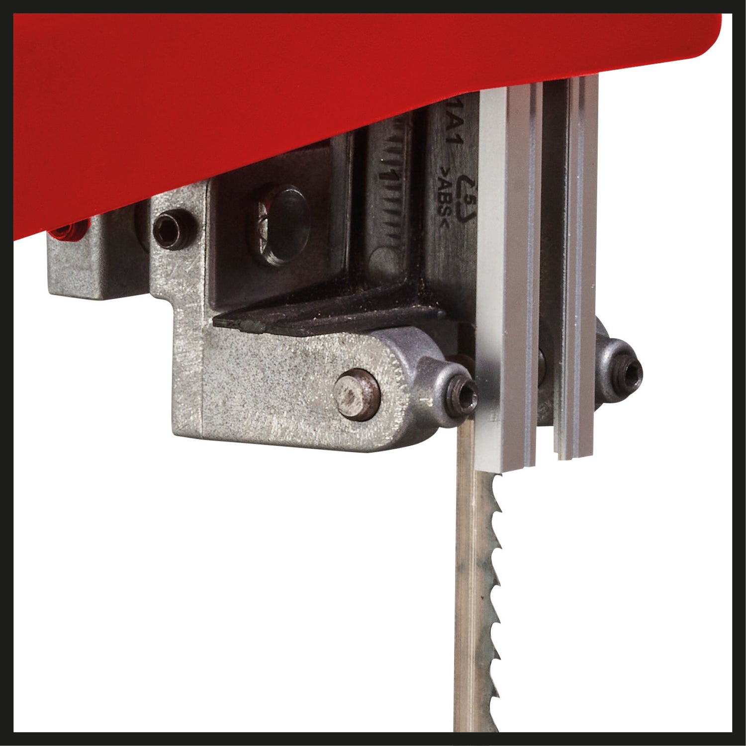 Fierastrau cu banda Einhell TC-SB 200 +, 300 W, schimbare banda fara unelte, opritor paralel, reglare inaltime, ghidaj robust banda Fierastrau, masa rabatabila continuu