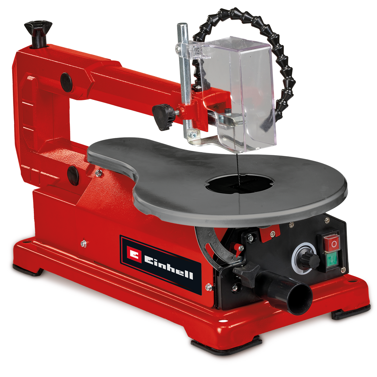 Fierastrau circular Einhell TC-SS 406 E, 120 W, inaltime de taiere 50 mm, masa inclinabila la 47°, viteza variabila, suflanta, incl. 2 lame de Fierastrau