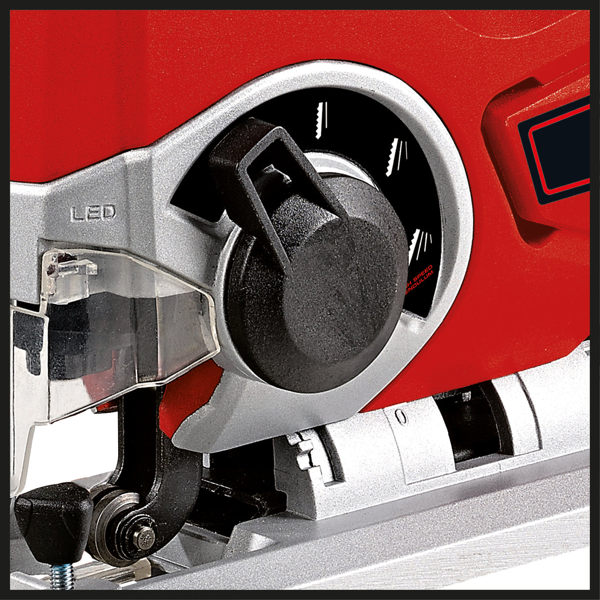 Fierastrau circular cu acumulator Einhell TE-JS 18/80 Li-Solo, sistem de 18 V, 2400 1/min, adancime maxima de taiere 80 mm, fara acumulator si incarcator