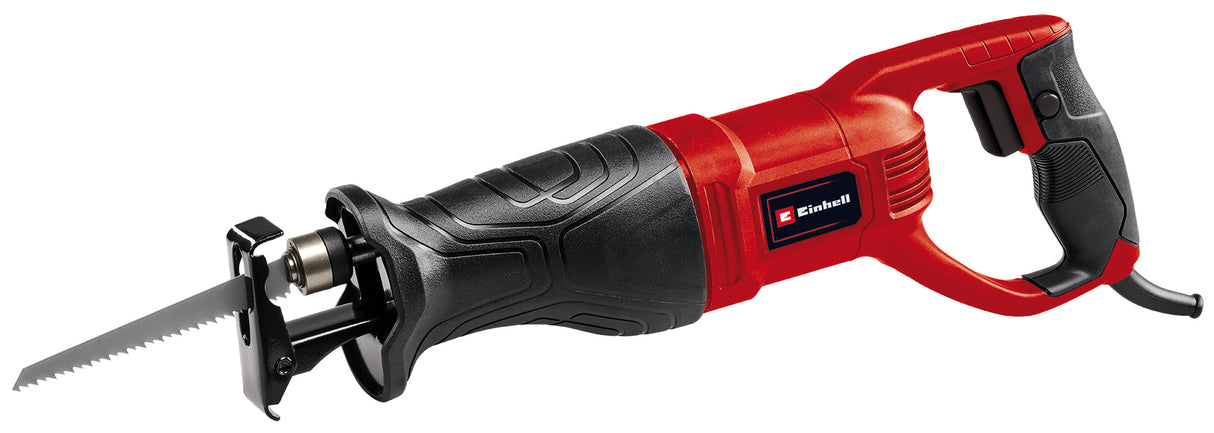 Fierastrau universal tip sabie Einhell TC-AP 690 E, 690 W, inaltime de taiere 20 mm, turatie maxima la ralanti 2.800 rpm, adancime de taiere 115 mm in lemn