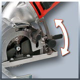 Einhell TC-CS 860/1 Kit - Fierastrau circular , 450 W, 85x10 mm, valiza plastic, accesorii