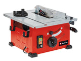 Fierastrau circular de banc Einhell TC-TS 210 max. 1200 W, decuplare la suprasarcina, opritor paralel cu clema, opritor unghiular +/- 60°, inaltimea lamei de Fierastrau reglabila + poate fi inclinata la 45°
