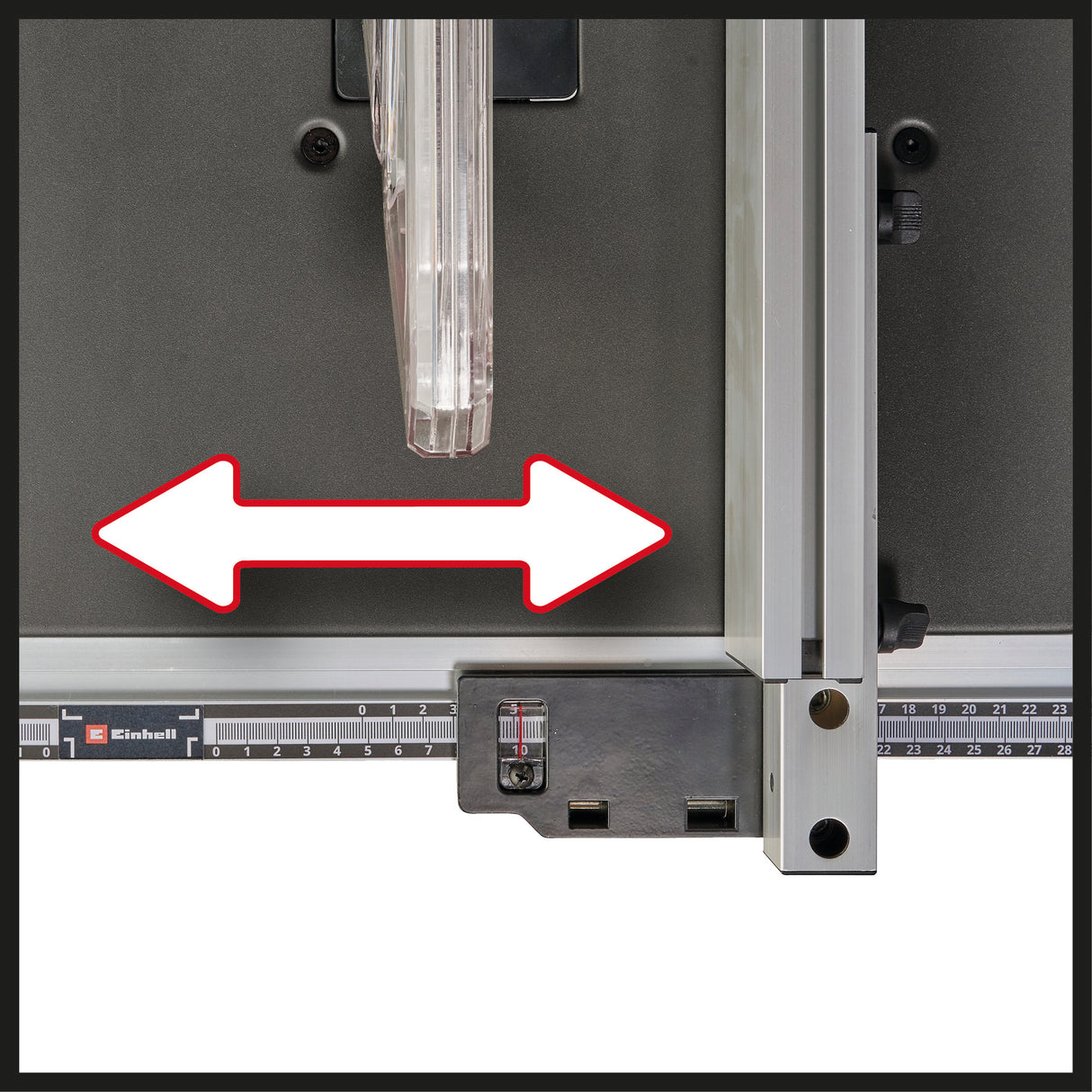 Fierastrau circular de banc Einhell TC-TS 2025/2 U, max. 2.000 W, lama de Fierastrau cu functie de reglare a inaltimii/unghiului, opritor paralel, opritor unghiular +/- 60°, suprafata de sprijin stanga/dreapta