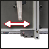 Fierastrau circular de banc Einhell TC-TS 2025/2 U, max. 2.000 W, lama de Fierastrau cu functie de reglare a inaltimii/unghiului, opritor paralel, opritor unghiular +/- 60°, suprafata de sprijin stanga/dreapta