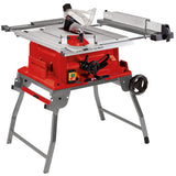 Einhell TE-CC 250 UF asztali körfűrész, max. 2000 W, formátumsín, könnyű indítás, alumínium asztal, párhuzamos és kereszt-/szögütköző, összecsukható és mobil