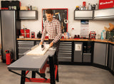 Einhell TC-TS 315 U 2000 W asztali körfűrész, 85 mm vágási magasság, 315 mm fűrészlap átmérő, asztalhosszabbító, szögütköző, tolórúd, fűrészlap-cserélő szerszám