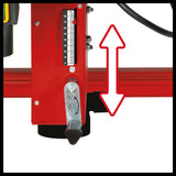 Einhell TE-TS 315 U 2200 W asztali körfűrész, vágási magasság 85 mm, fűrészlap átmérő 315 mm, asztalhosszabbító, szögütköző, párhuzamos ütköző, tolórúd, alapkeret