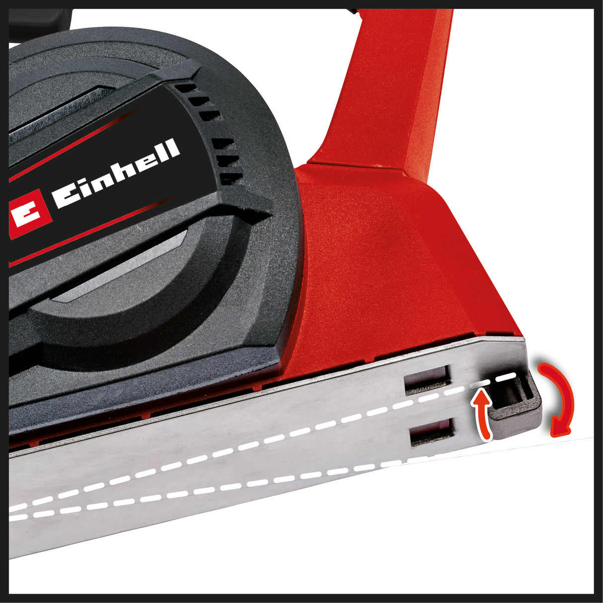 Rindea electrica Einhell TC-PL 750 (750W, adancime aschii de pana la 2mm, ax cutit mare, opritor automat de parcare, incl. opritor de adancime paralel/falt, lama rotativa