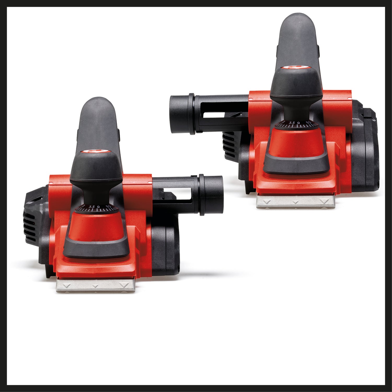 Einhell TE-PL 920 gyalu, 920 watt, vágási mélység akár 3,5 mm, nagy pengéjű orsó, automatikus parkolópapucs, hosszanti vezetővel, elszívó adapterrel és 2 megfordítható TCT késsel