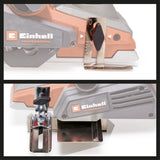 Rindea electrica fara fir Einhell Professional TP-PL 18/3 Li BL - Solo Power X-Change (18 V, fara perii, latime rindeluire 82 mm, adancime pana la 3 mm, ax cutit, talpa parcare, fara acumulator)