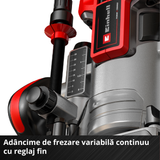 Einhell Professional TP-RO 18 Li BL-Solo Power X-Change akkus marógép (18 V, Li-ion, löketmagasság 35 mm, kefe nélküli motor, hosszvezetővel, akkumulátor és töltő nélkül)