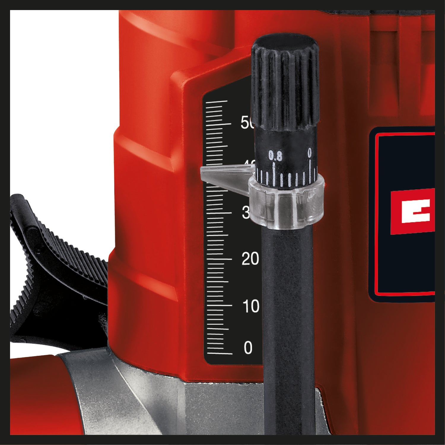 Masina de frezat Einhell TC-RO 1155 E, 1100 W, Ø 6 si 8 mm, control al vitezei, opritor paralel, adaptor pentru aspirarea prafului, inclusiv accesorii