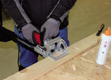 Einhell TC-BJ 900 maró/kekszgép (860 W, fordulatszám 11000 ford/perc, maximális marási mélység 14 mm, fokozatmentes magasság- és szögállítás)