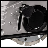 Debitor de canale Einhell TE-MA 1500, 1.500 W, reglare a adancimii de frezare, reglare flexibila a latimii de taiere, pornire lina, incl. geanta + 2 discuri de taiere diamantate